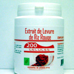levure de riz rouge 200 gelules